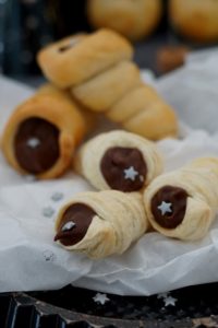 Cappuccinotüten für das Silvester-Buffet