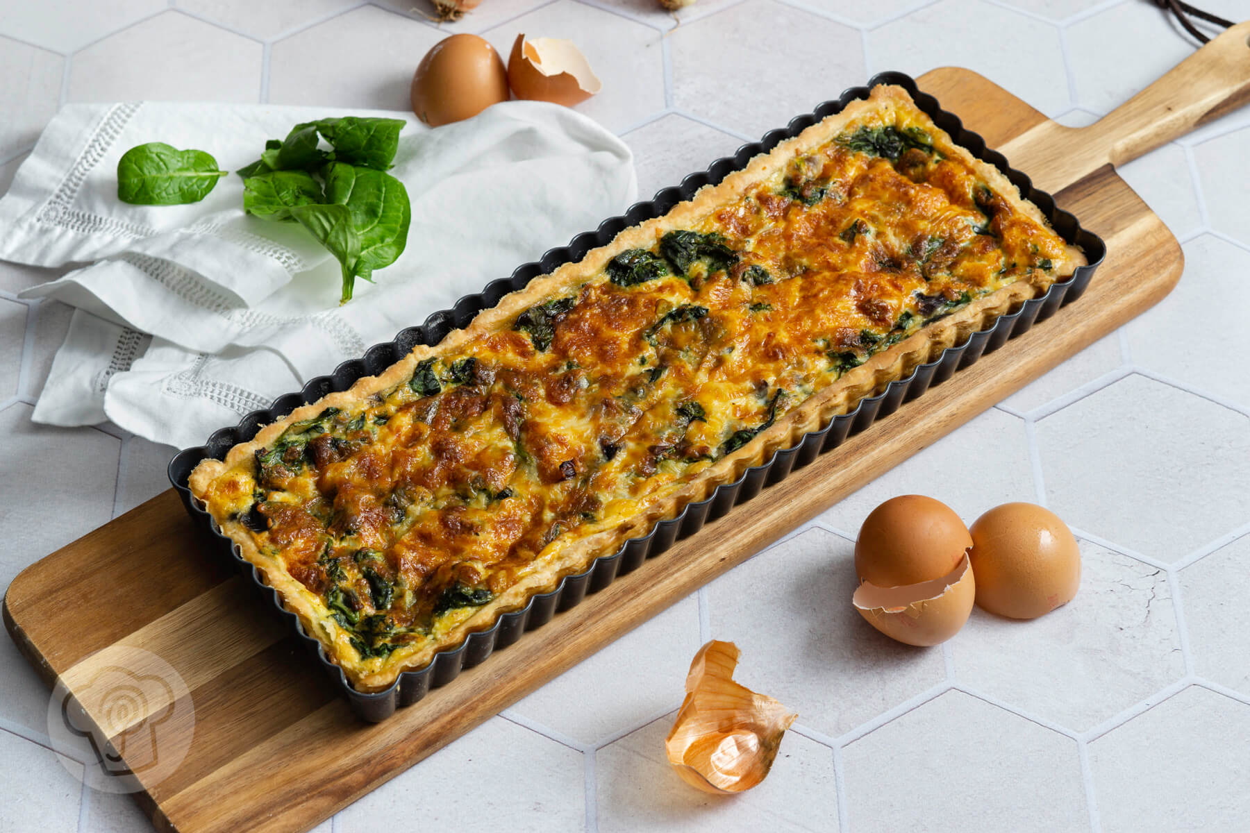 Read more about the article Spinatquiche – Grünes zu Ostern