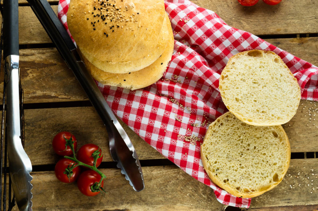 no knead brioche buns