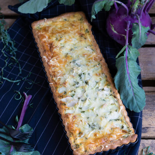 kohlrabi-quiche