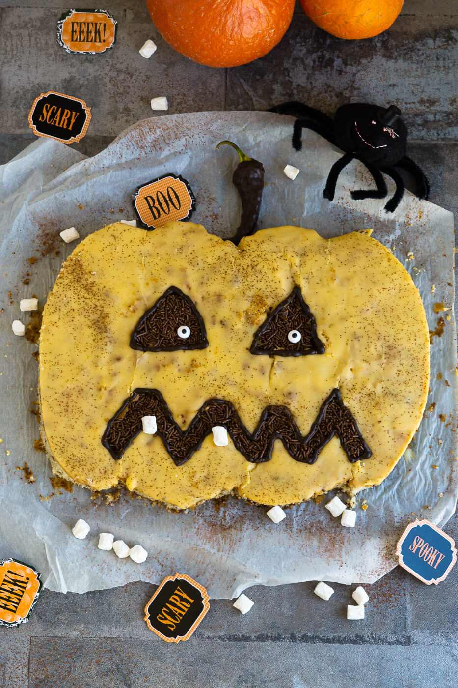 Halloween Kuchen für Kids - Küchentraum &amp; Purzelbaum