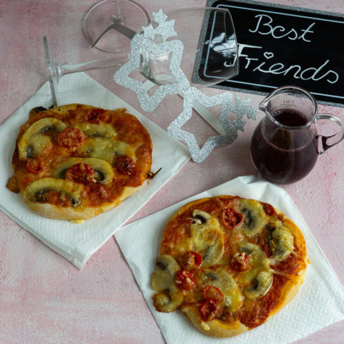 Mini-Pizzen - Girls night 4 Girls night