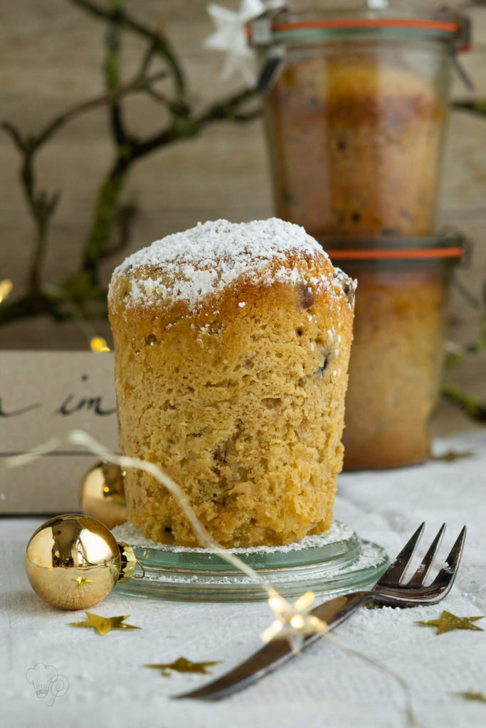 Stollen im Glas