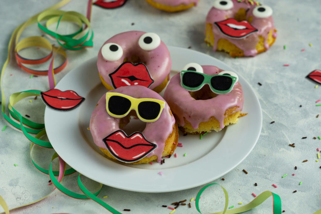 Donuts aus Biskuit 