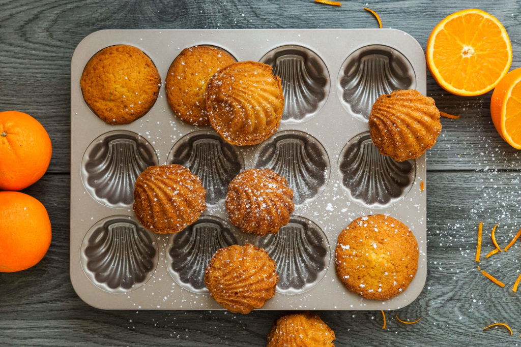 Madeleines mit Orange 