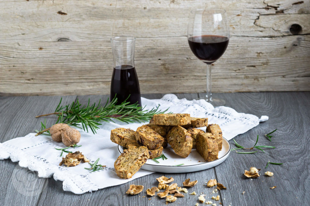 Pikante Cantuccini mit Rosmarin 