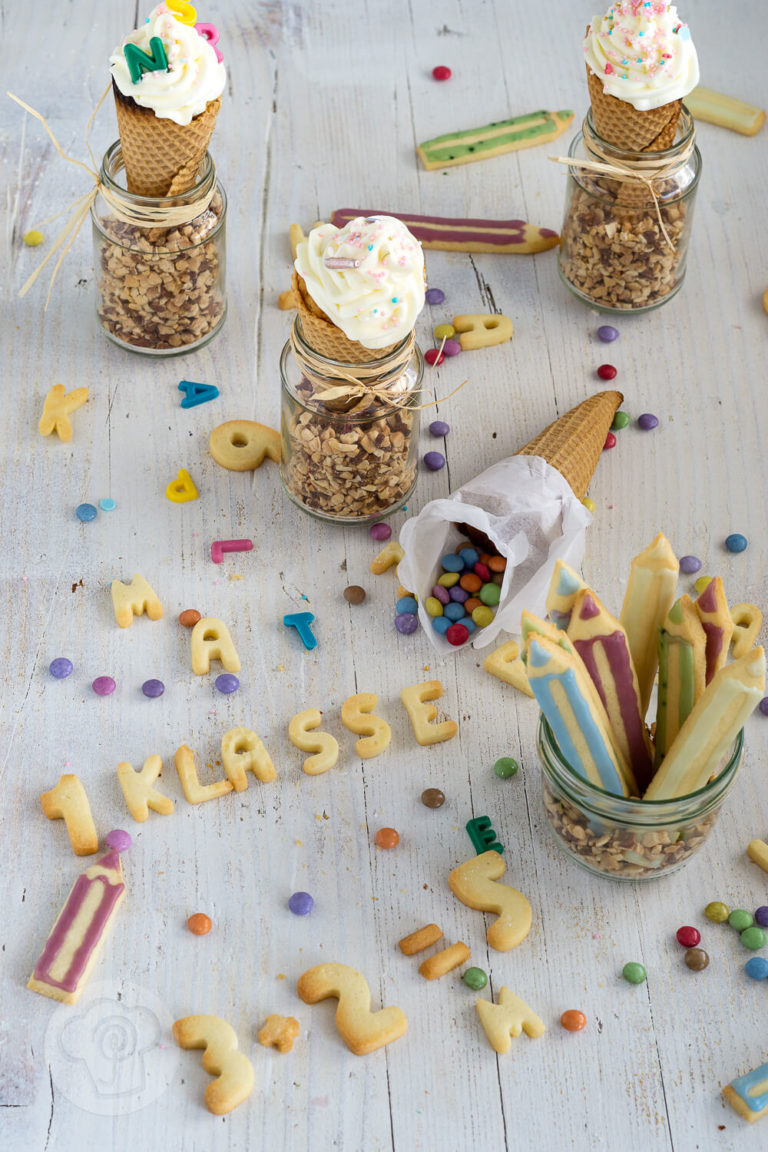 Muffins zur Einschulung Küchentraum & Purzelbaum