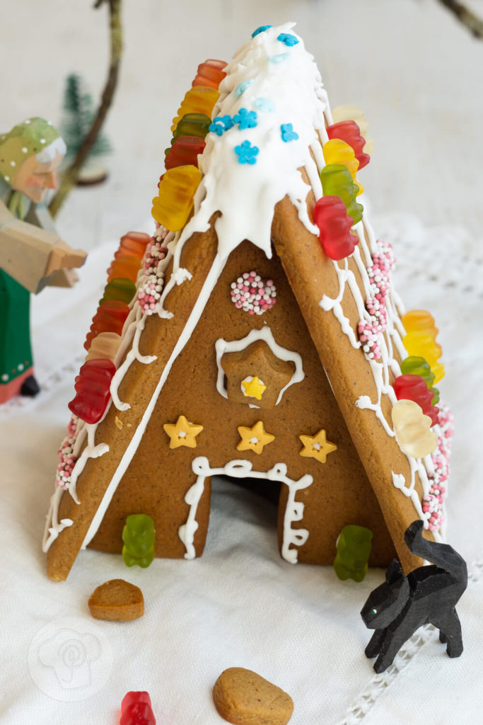 Geschenke aus der Küche: Lebkuchenhaus Bausatz