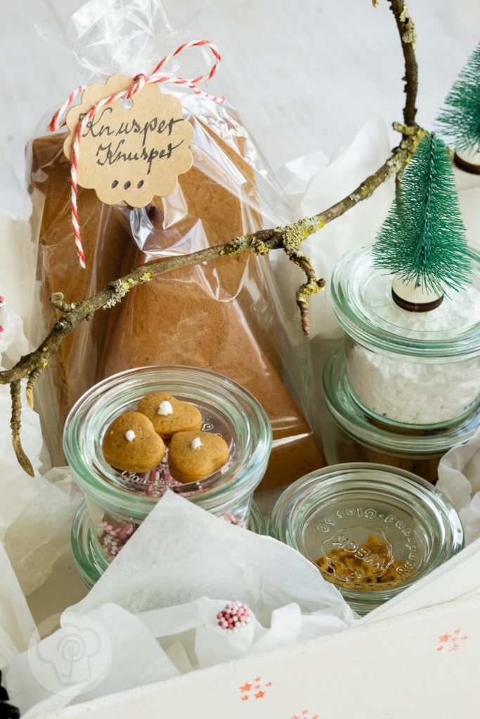 Geschenke aus der Küche: Lebkuchenhaus Bausatz