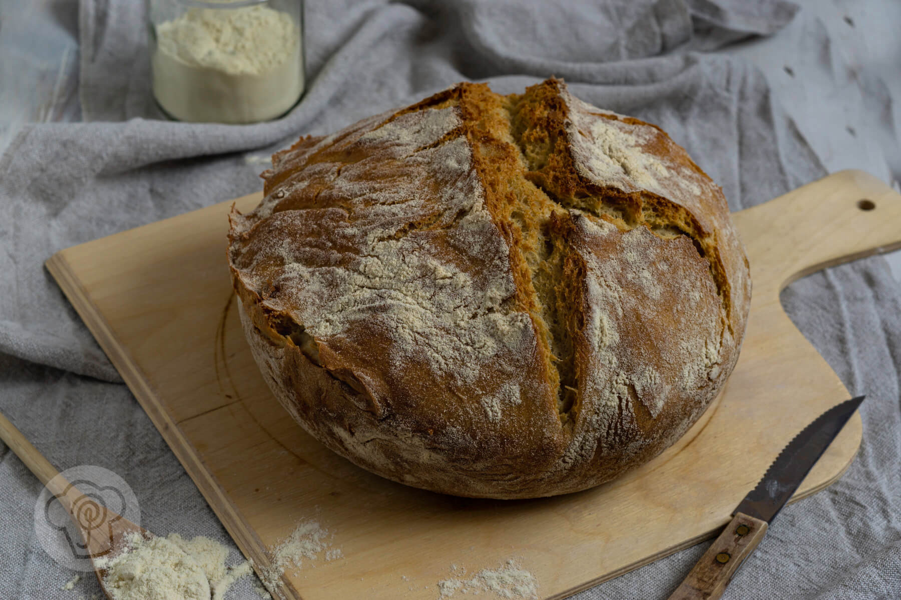 Du betrachtest gerade Pane di grano duro als Topfbrot