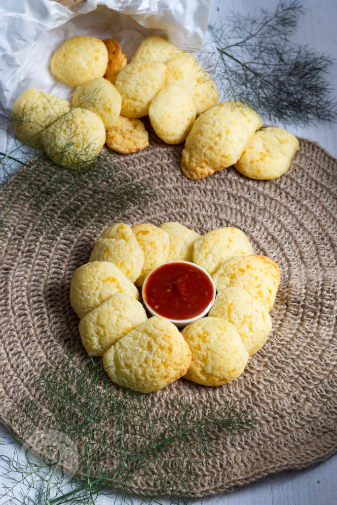 Pan de yuca mit Dip