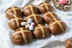 Read more about the article Hot Cross Buns mit Kakao