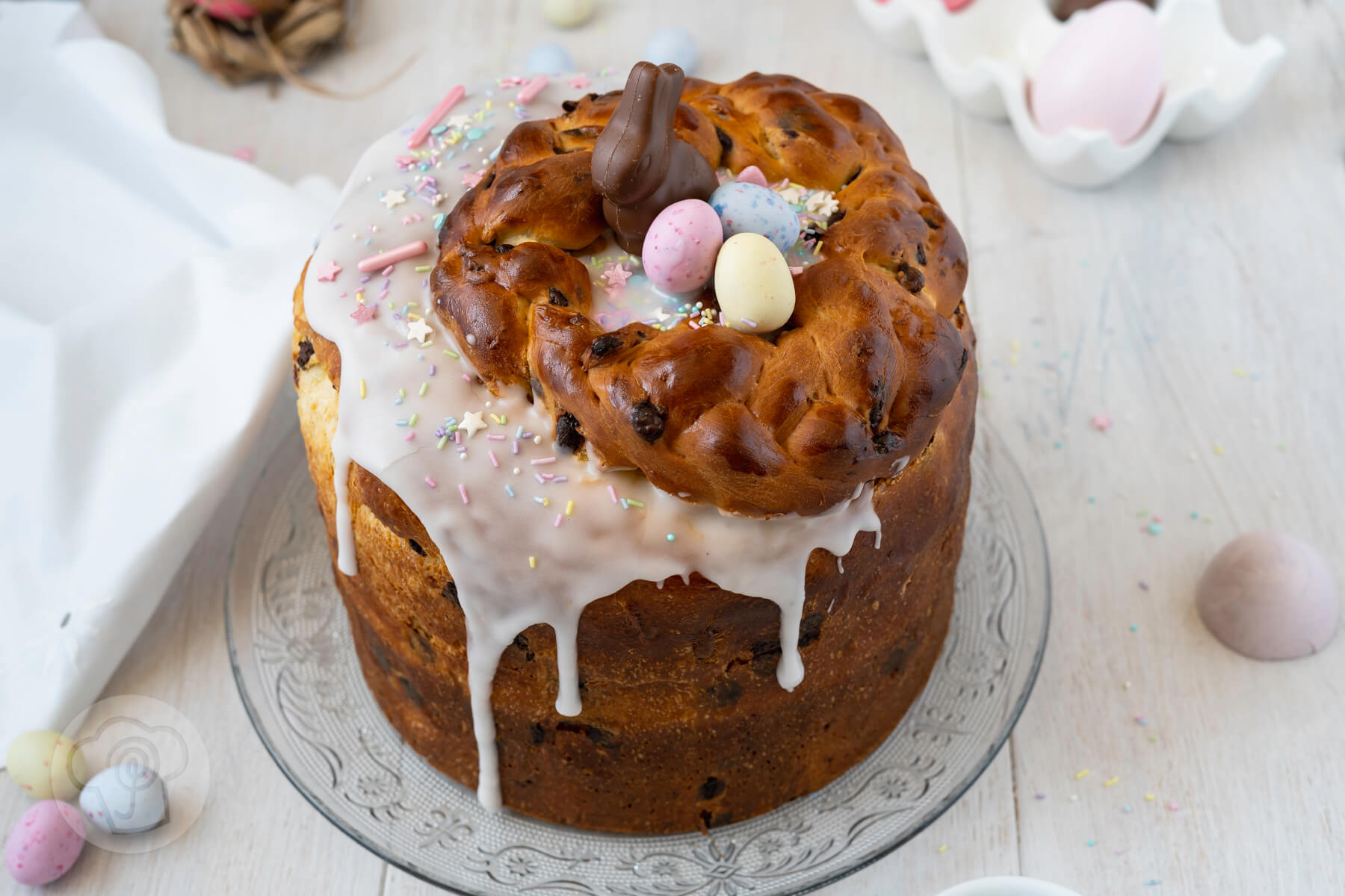 Ukrainisches Osterbrot - Kulitsch - Küchentraum &amp; Purzelbaum