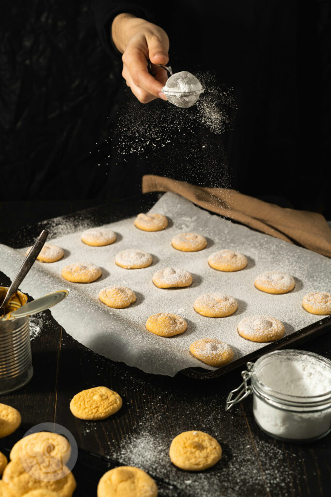 Chilenische Empolvados mit Dulce de leche - Zubereitung