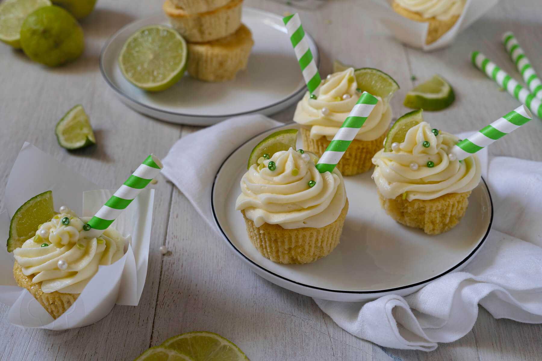 Mehr über den Artikel erfahren Gin Tonic Cupcakes