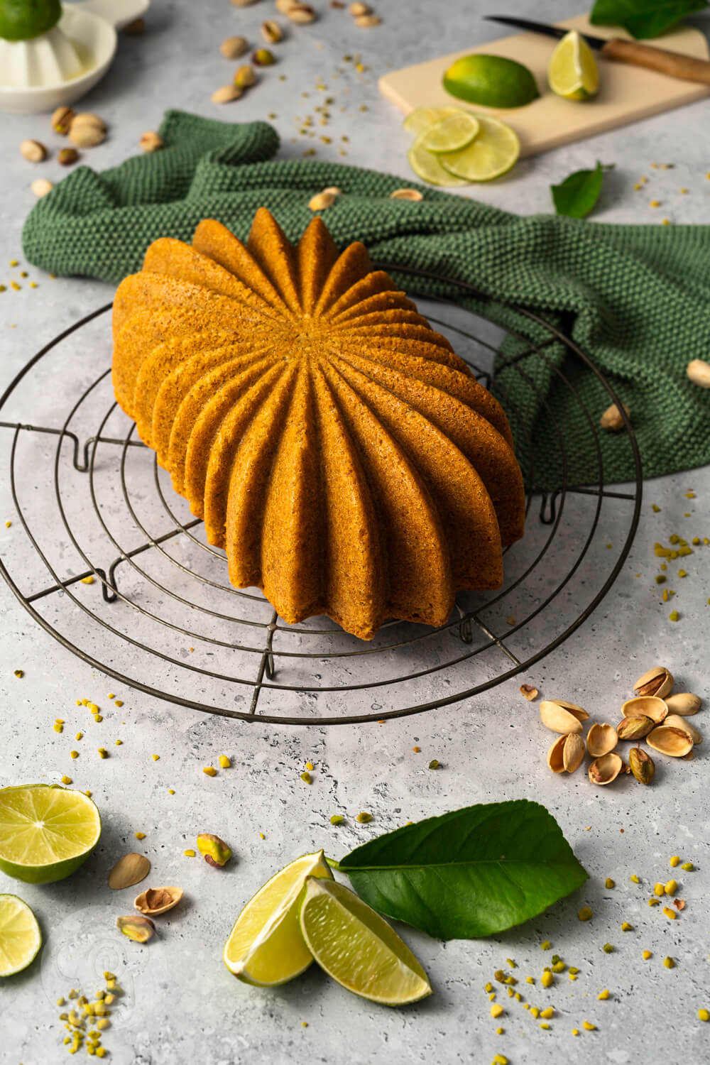 Pistazienkuchen - Küchentraum &amp; Purzelbaum