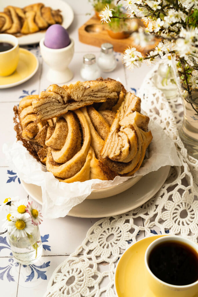 Einfache Franzbrötchen zum Frühstück