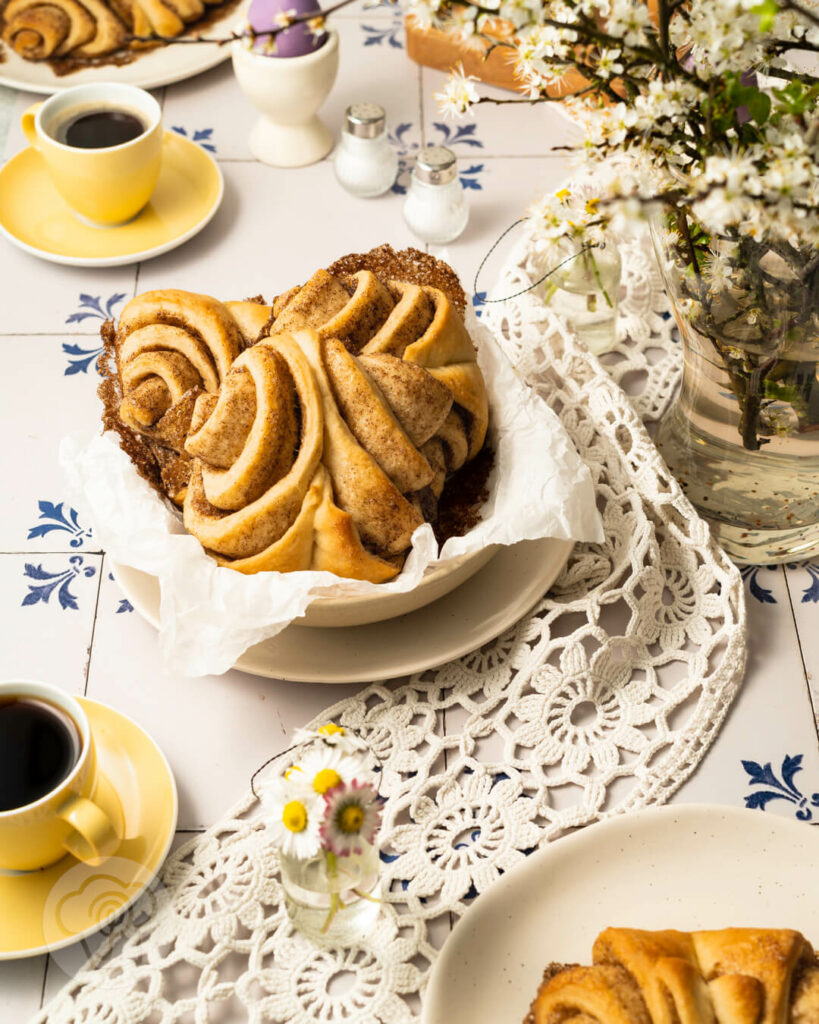 Einfache Franzbrötchen zum Frühstück