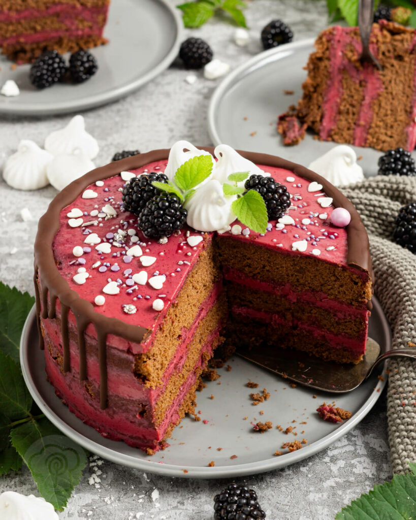 brombeer schoko torte 20