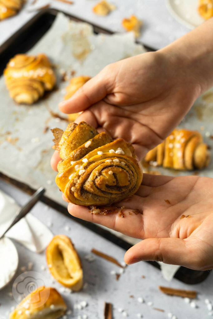 Korvapuusti - finnische Zimtschnecken