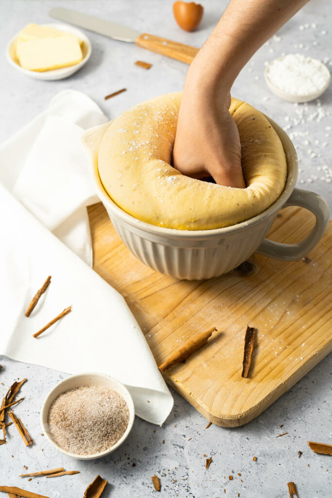 Korvapuusti - finnische Zimtschnecken Zubereitung Schritt für Schritt