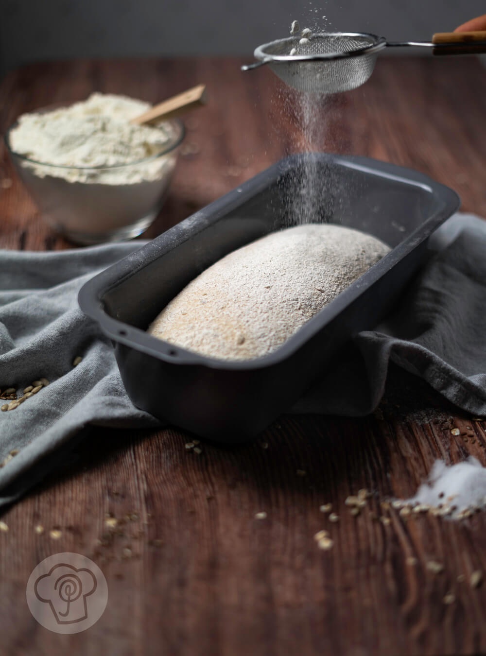 Körnerbrot mit Sauerteig - Küchentraum &amp; Purzelbaum