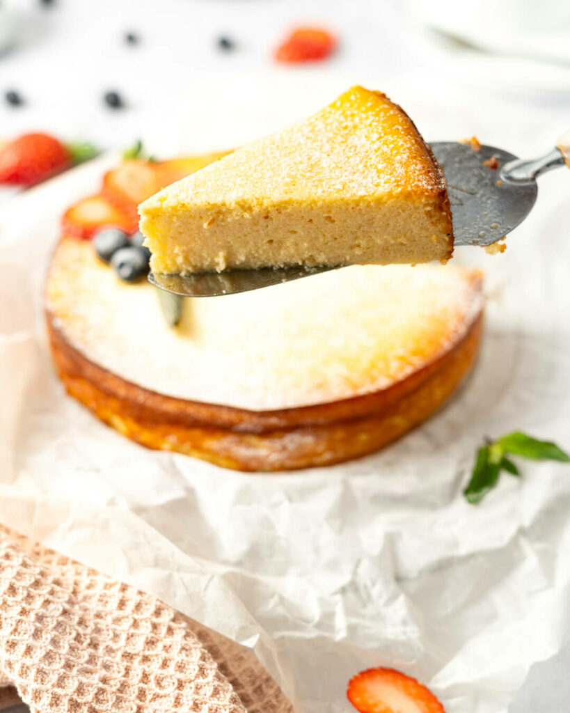 Kaesekuchen ohne Boden 10