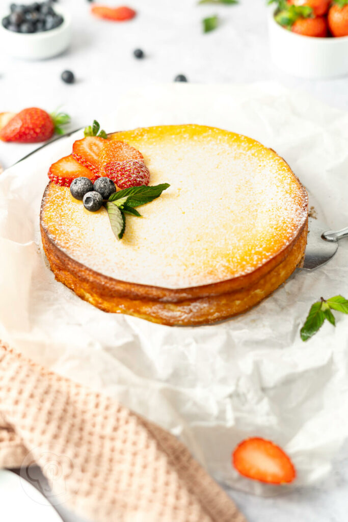 Käsekuchen ohne Boden - ein cremiger Genuss für jeden Anlass