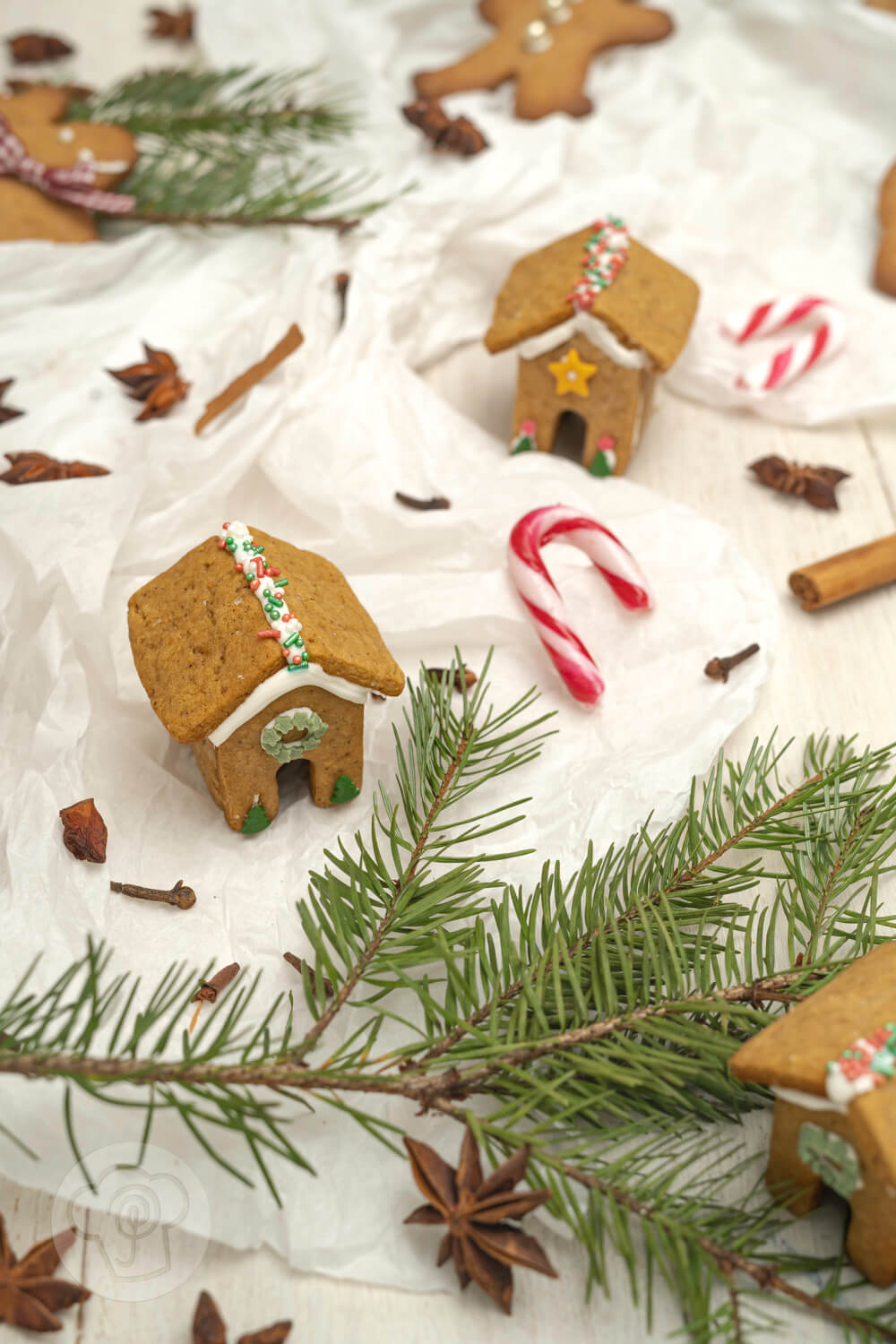 Schwedische Pfefferkuchen - Pepparkakor - Küchentraum &amp; Purzelbaum
