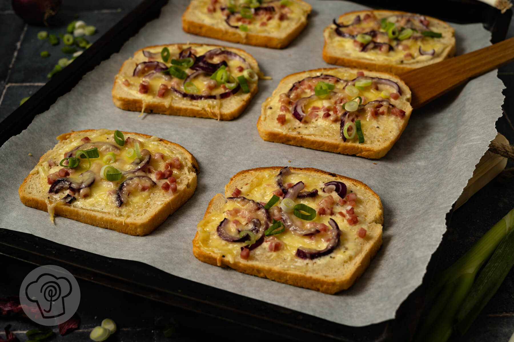 Read more about the article Schneller Flammkuchen Toast