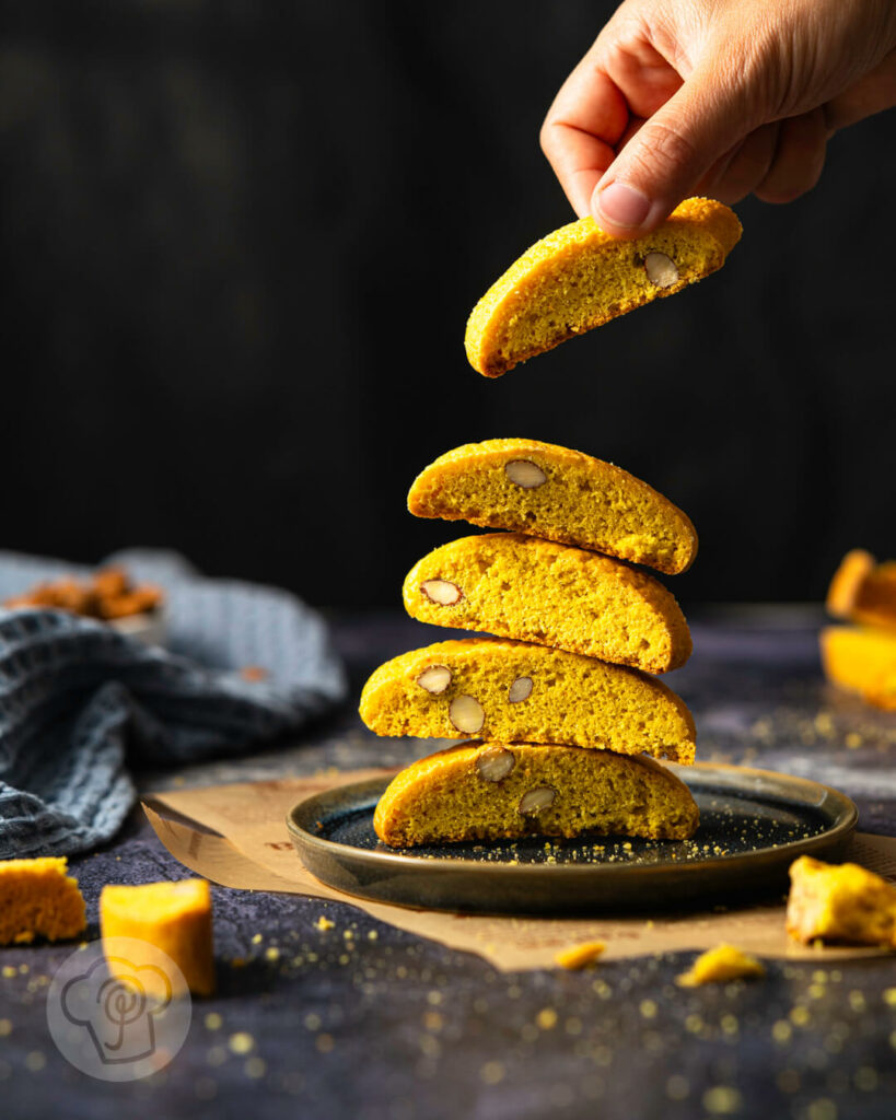 Schwedisch Saffransskorpor - Cantuccini mit Safran