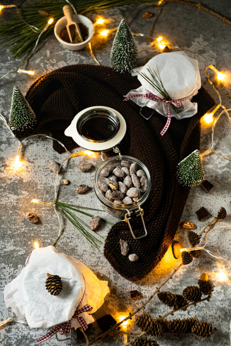 Schokomandeln mit Spekulatiusgewürz - Küchentraum &amp; Purzelbaum