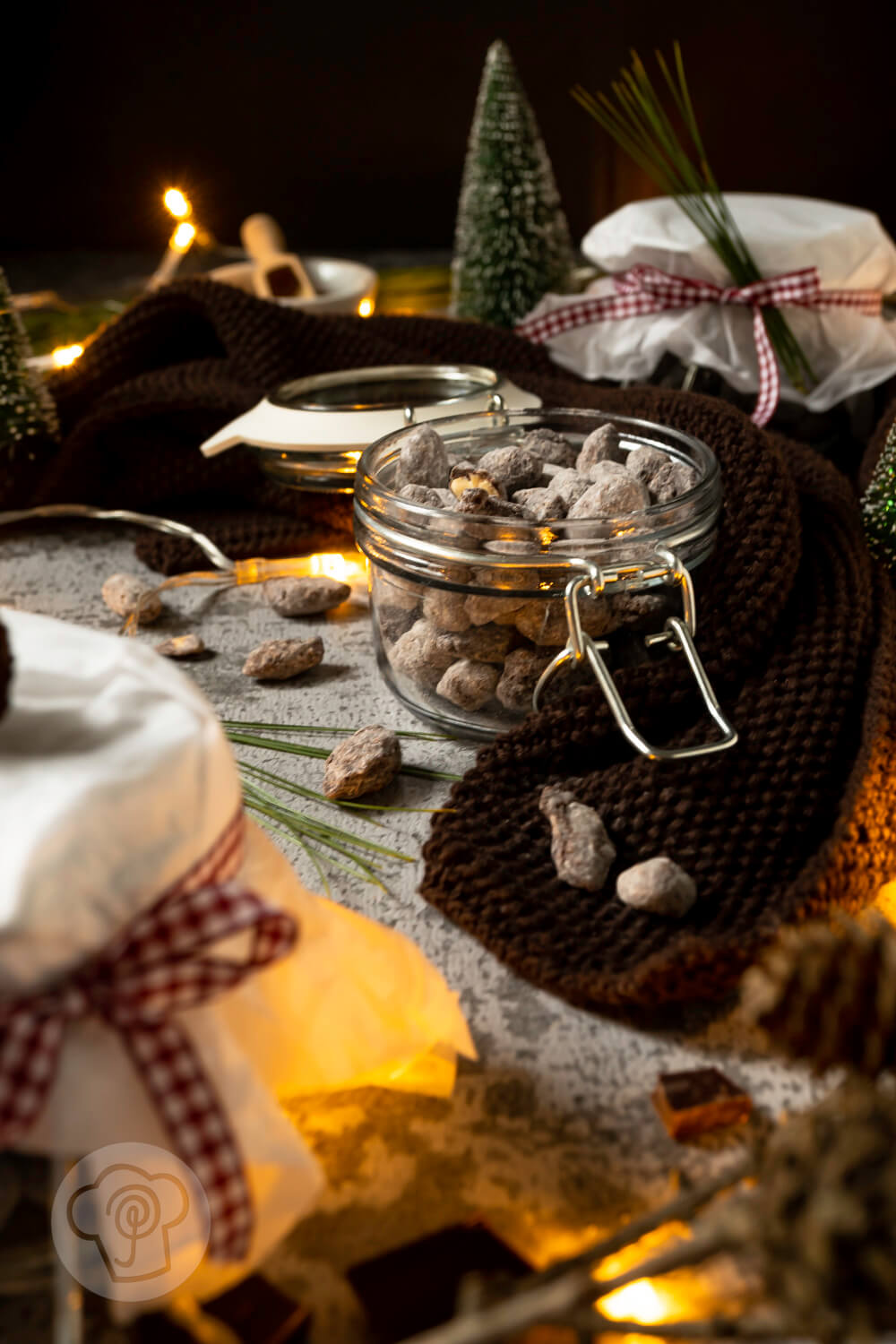 Schokomandeln mit Spekulatiusgewürz - Küchentraum &amp; Purzelbaum