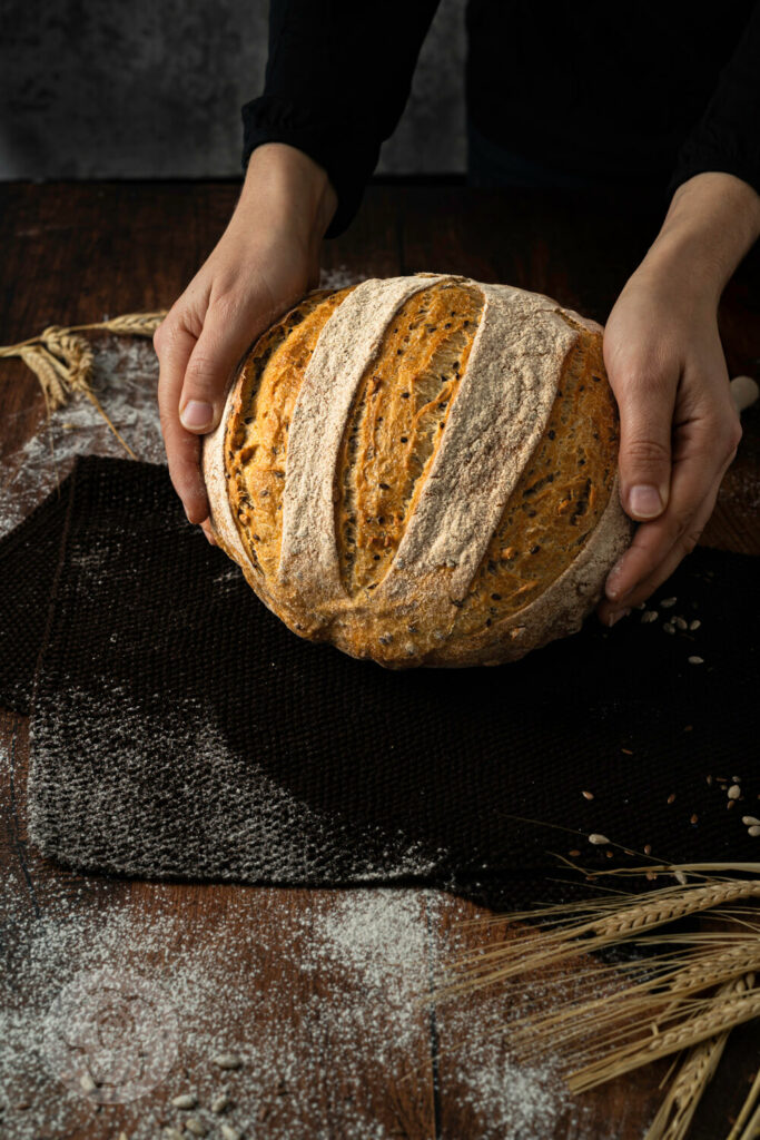 Anfängerbrot - Einfaches Brot ohne Kneten aus dem Topf