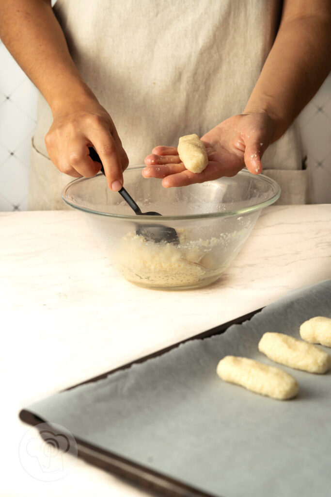 Selbstgemachte Kokosriegel - Zubereitung