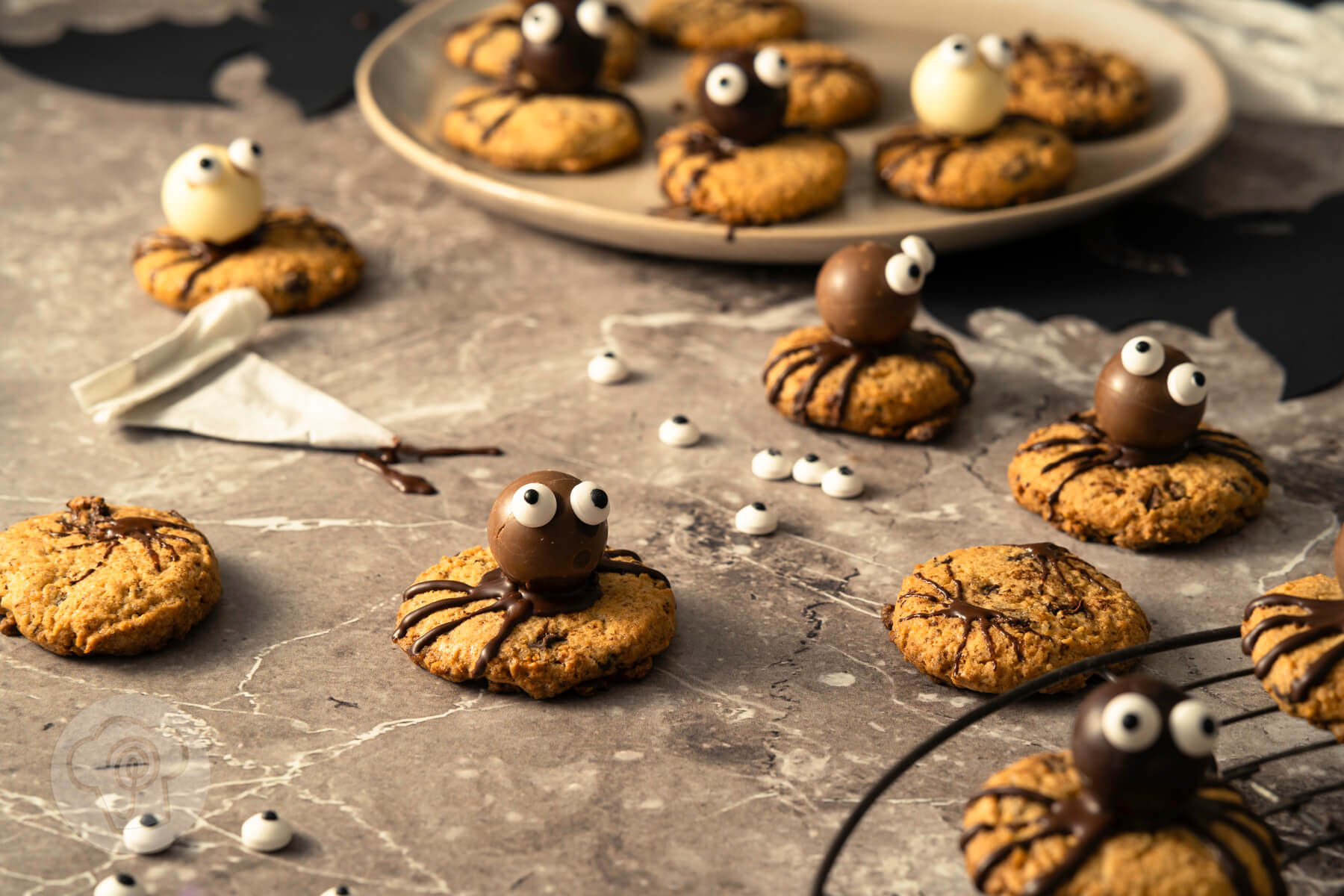 You are currently viewing Spinnenkekse – Cookies zu Halloween