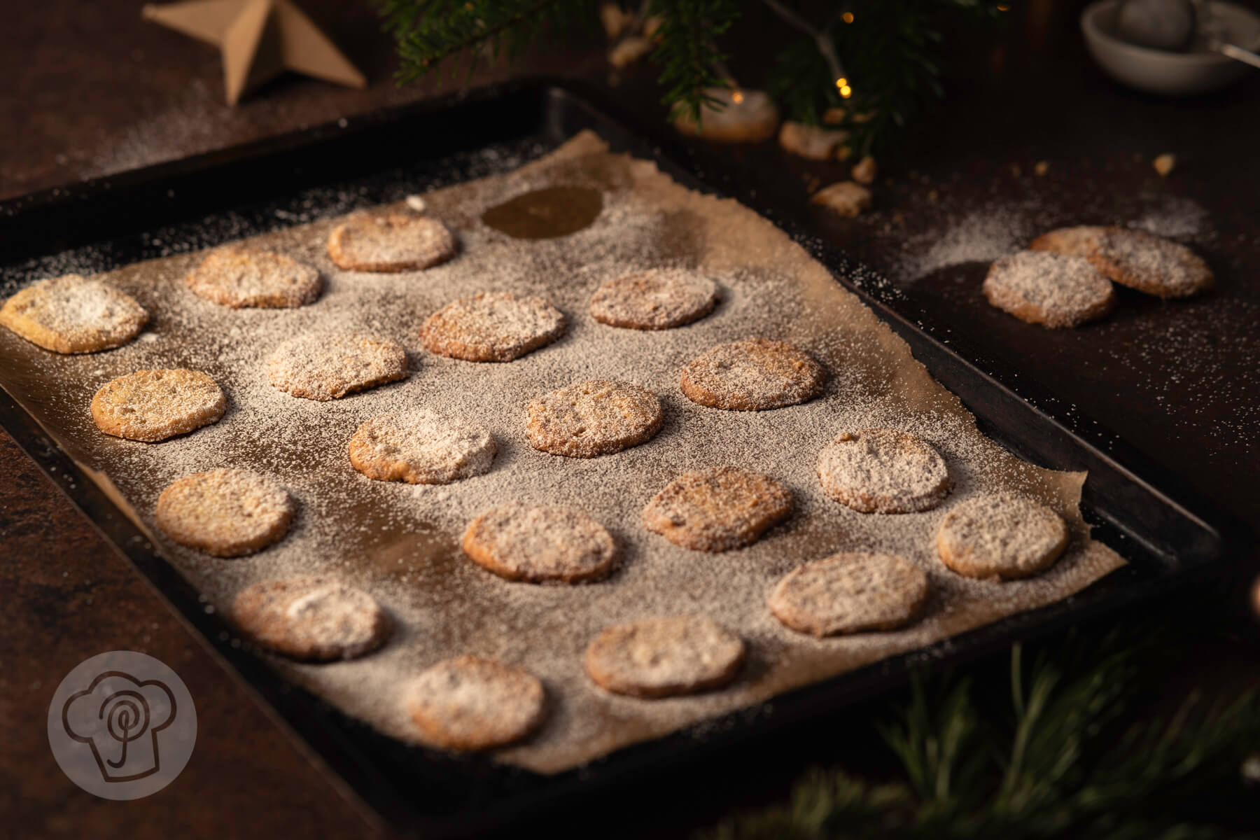 Read more about the article Polvorones – Spanische Zimtplätzchen