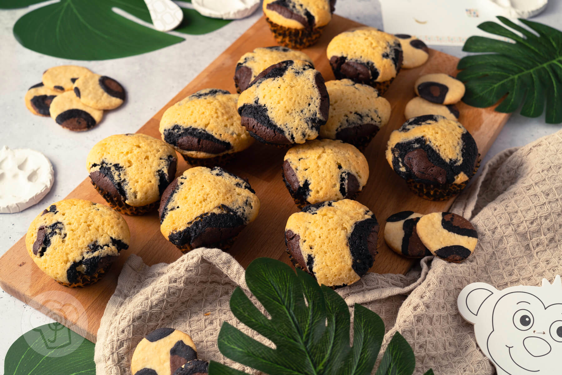 Read more about the article Leoparden Muffins – Dschungelparty