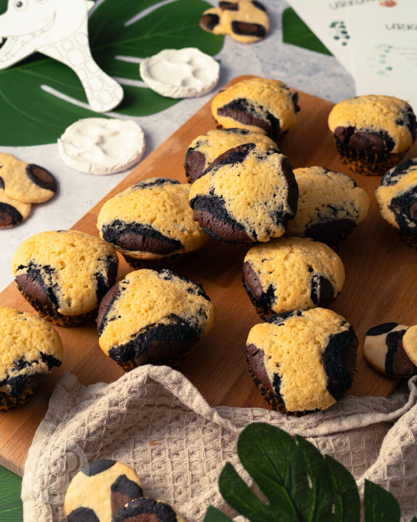 Leoparden Muffins -Dschungelparty