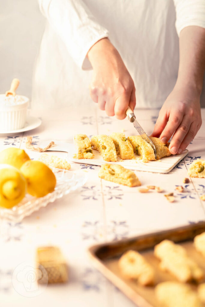 Pistazien Cantuccini - Zubereitung