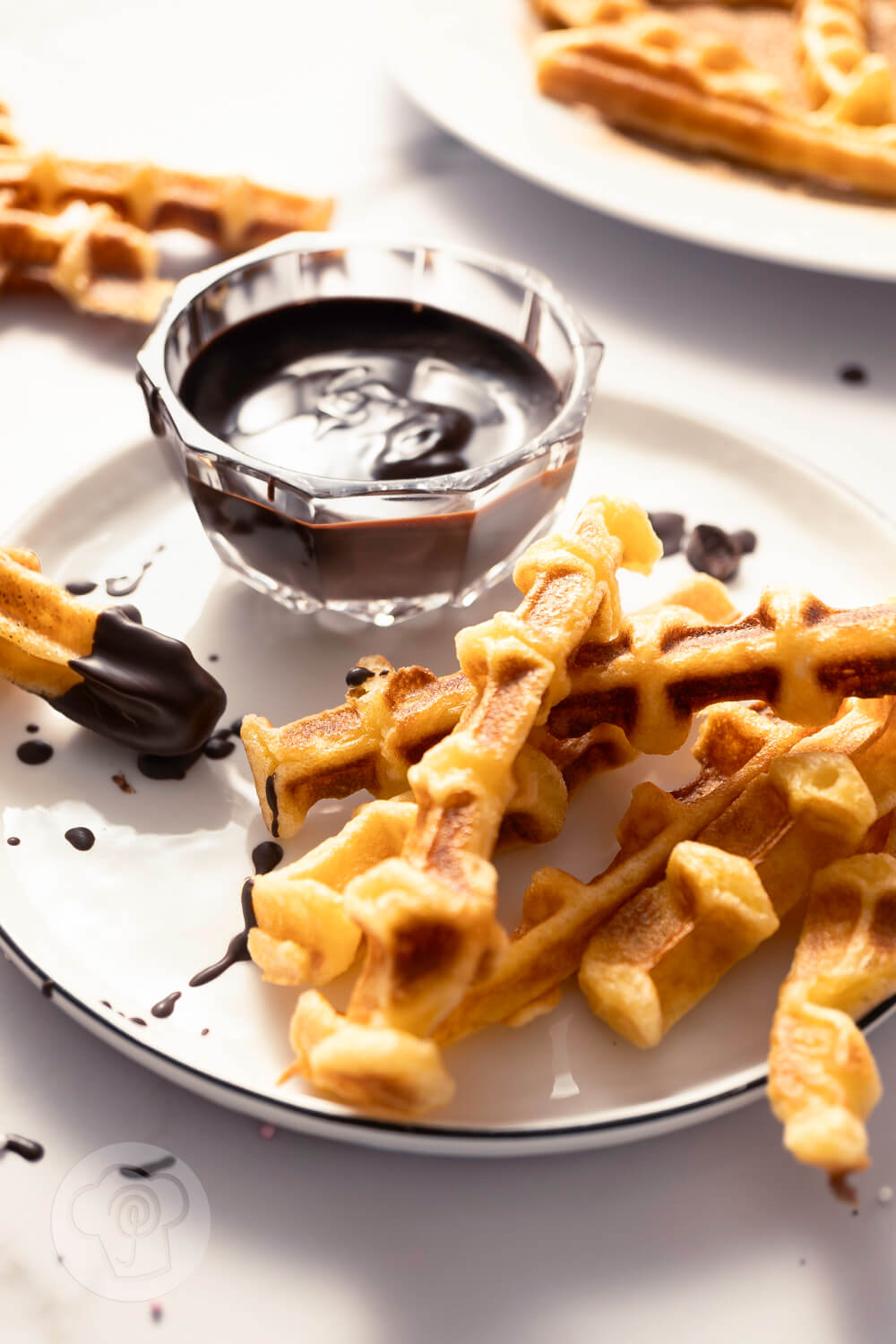 Churros Waffeln - Küchentraum &amp; Purzelbaum