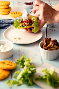 Arepas - südamerikanische Maisfladen 15 Arepas - Maisfladen aus Venezuela - Füllung Schritt für Schritt