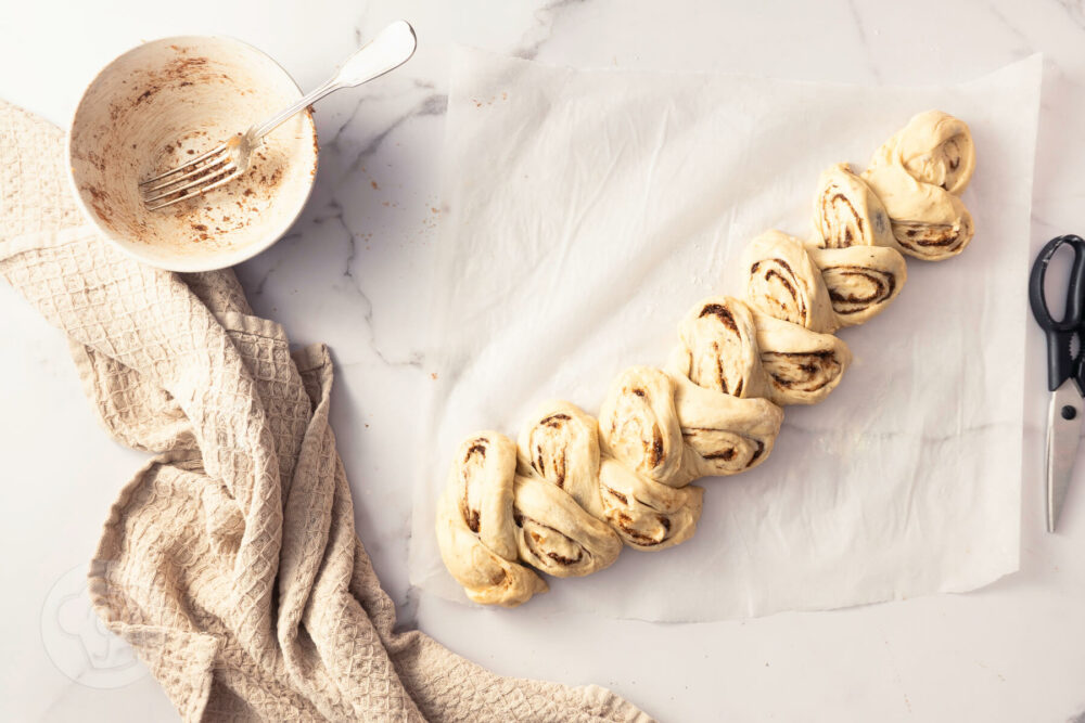 Schwedisches Zimtbrot - Kanellängd - Küchentraum &amp; Purzelbaum