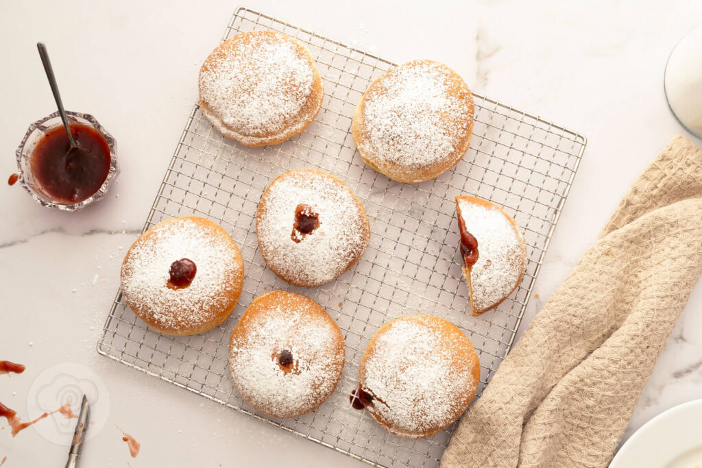 Einfache Berliner aus dem Backofen 8 Einfache Berliner aus dem Backofen