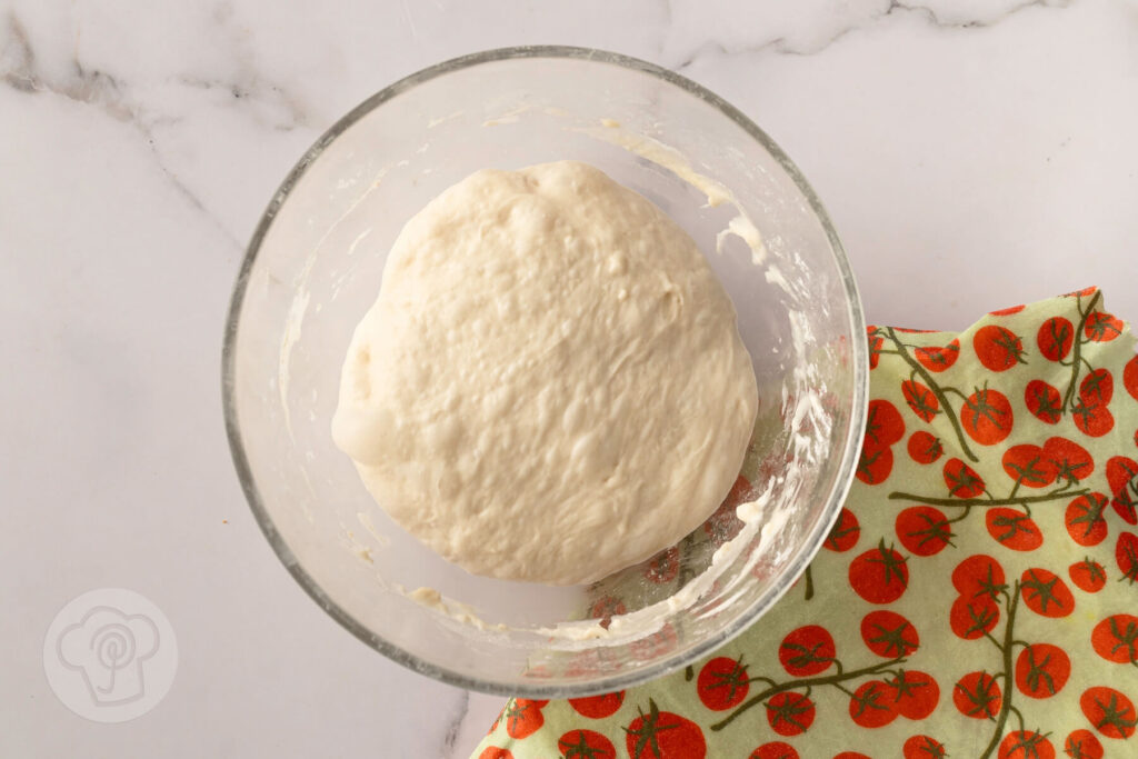 Pane Cafone mit Dinkel 3 Pane cafone napoletano - italienisches Landbrot - Zubereitung