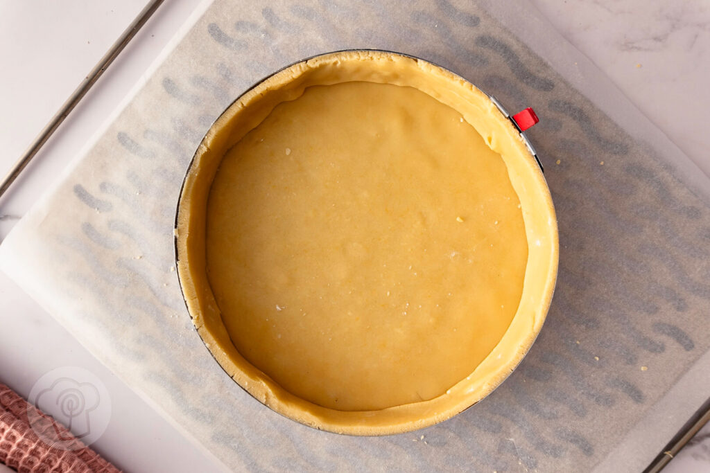 Rhabarbertarte mit Baiser 9 Rhabarbertarte mit Baiser - Zubereitung