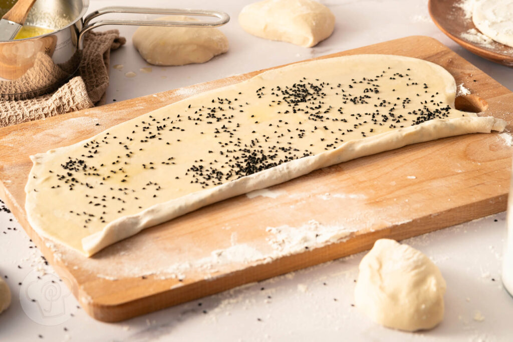 Malawach - jemenitisches Pfannenbrot 11 Malawach - jementisches Pfannenbrot - Zubereitung