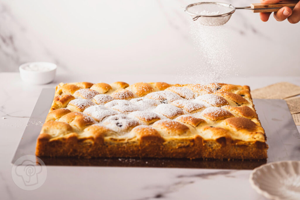 Steppdeckenkuchen mit Johannisbeeren 11 Steppdeckenkuchen mit Johannisbeeren - Zubereitung