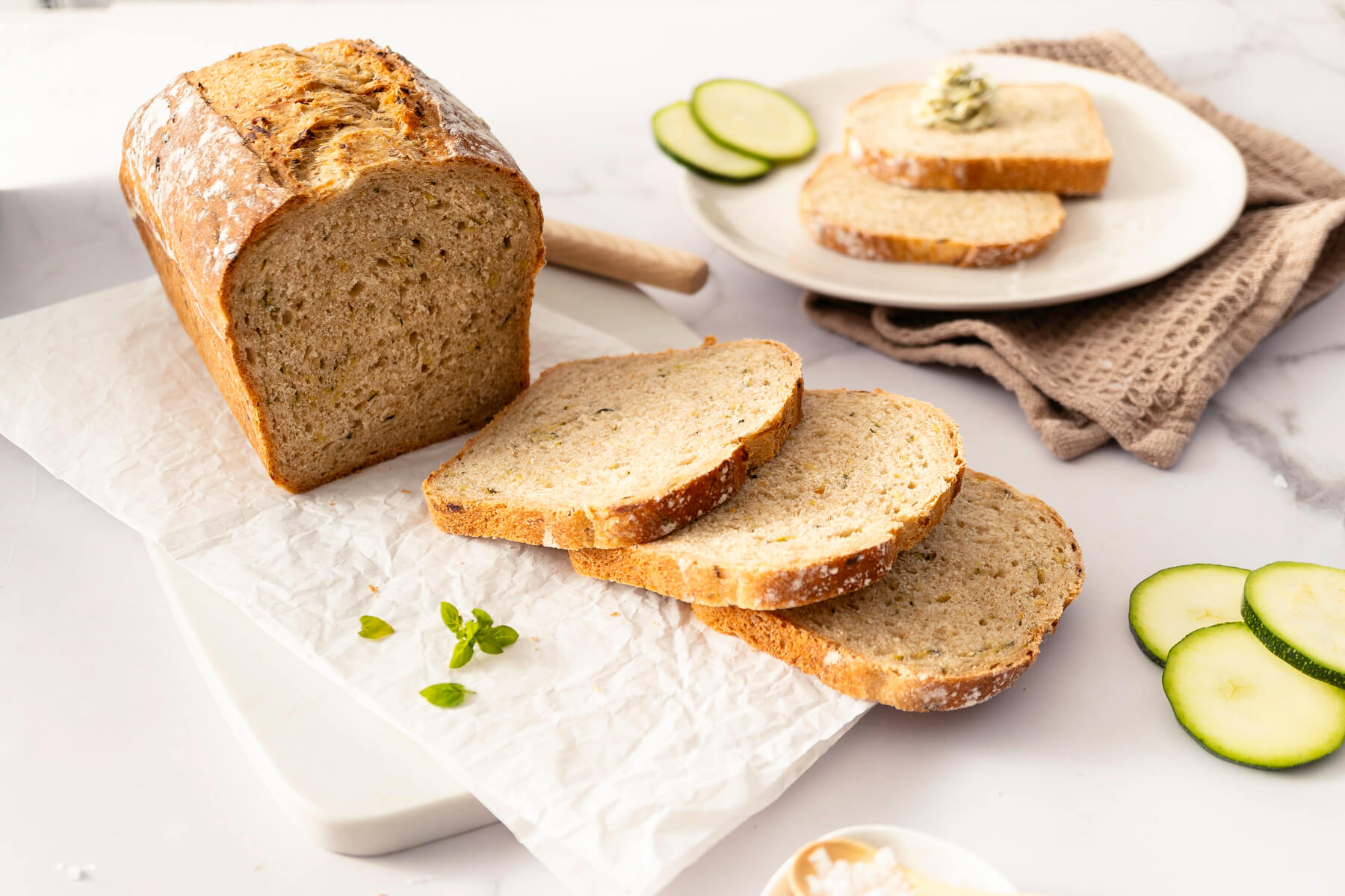 Du betrachtest gerade Zucchinibrot