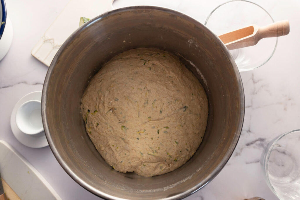 Zucchinibrot Zubereitung